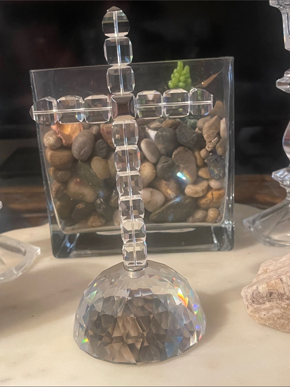 Swarovski Crystal Cross Of Light